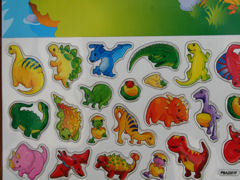 Reuseable 3D Dinosaur Stickers