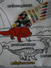 Colour-a-Dinosaur Playmat