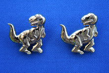 Gold T-Rex Buttons - 28mm