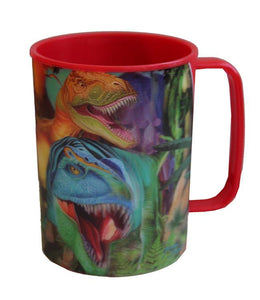 Dinosaur Smiles 3D Plastic Mug