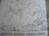 Dinosaur ROAR! Book for COLOURING