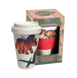 Dinosaur Bamboo Eco Travel Mug