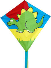 Dinosaur Kite - Diamond Shape