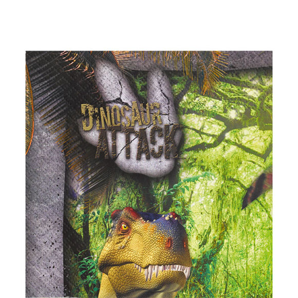 Dinosaur Attack Paper Napkins