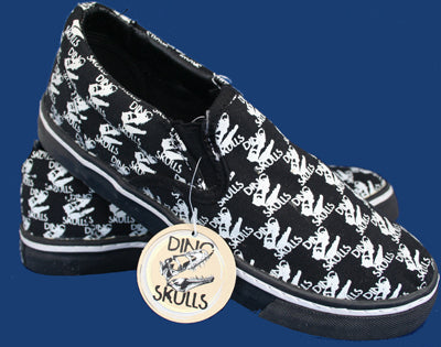 Dino Skull Slip-On Shoes - Size 5 ONLY