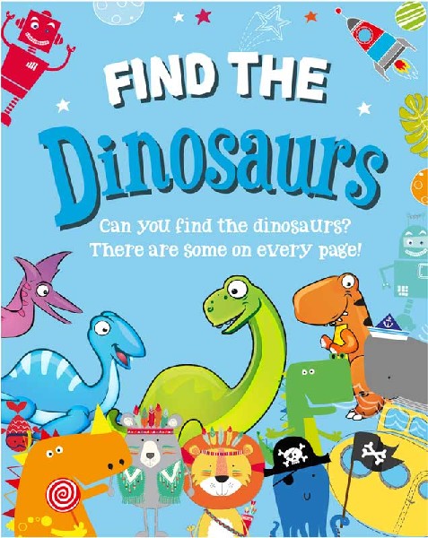 Find the Dinosaurs Activity Book