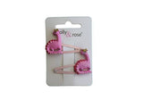 Dinosaur Glitter Snap Hair Clips - 3 Pairs