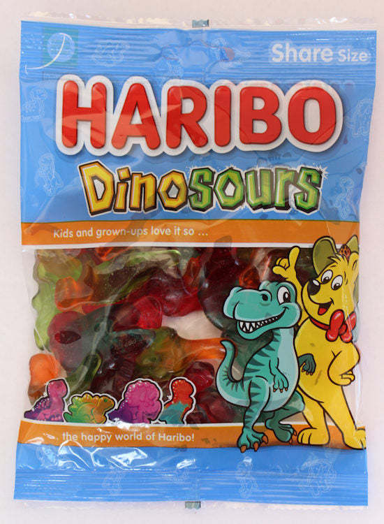 Haribo Dinosours Gummy Sweets 175g