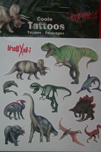 Dinosaur Temporary Tattoos