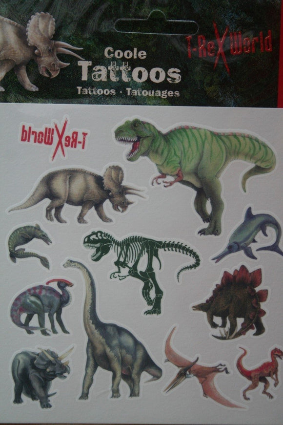 Dinosaur Temporary Tattoos