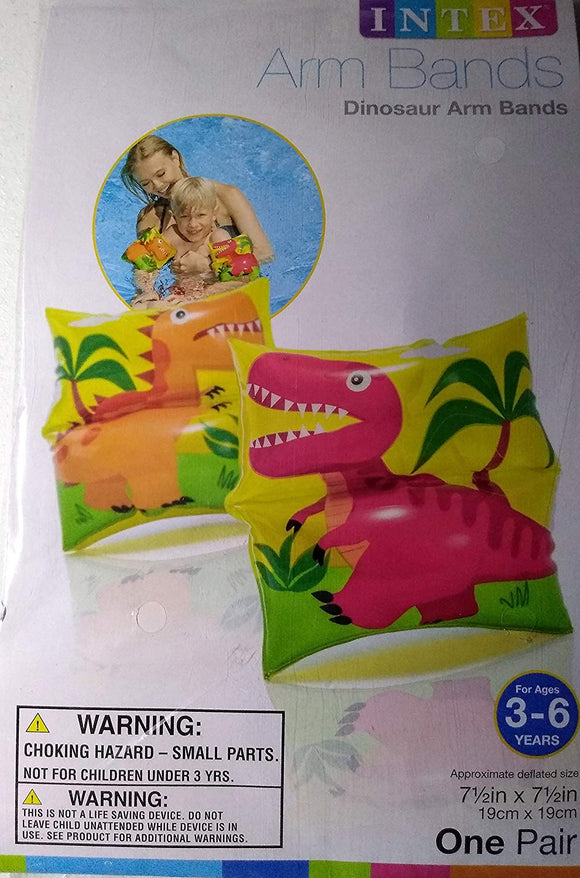 Dinosaur Inflatable Swim Armbands - Intex