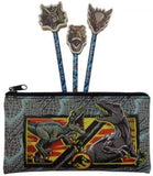 Jurassic World Pencil Case and Pencil Set