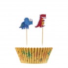 Dinosaur Cupcake Set