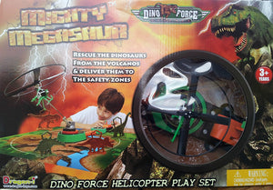 Dinosaur Helicopter Rescue Toy