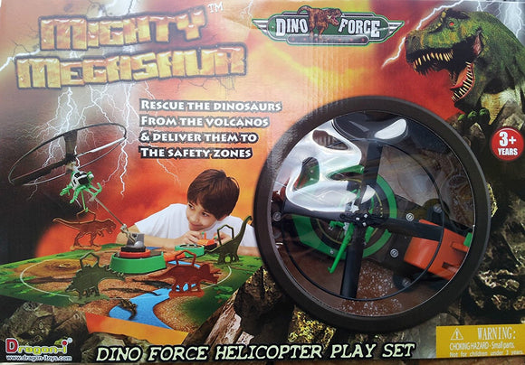 Dinosaur Helicopter Rescue Toy