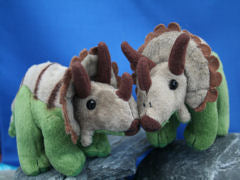 Mini Triceratops Cuddly Toy