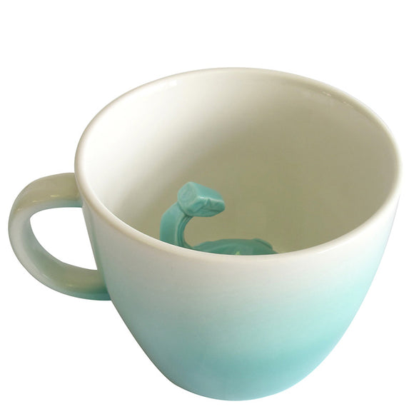 Dinosaur Apatosaurus Cup - Turquoise