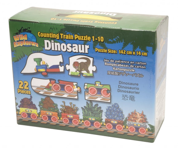 Dinosaur Number Train Puzzle