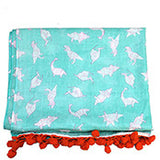 Dinosaur Ladies Fashion Scarf