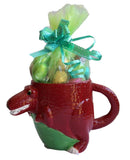 T-rex Mug with Chocolate Mini Easter Eggs