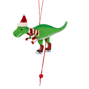 T-rex Jumping Jack Hanging Decoration