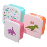 Dinosaur Snack Boxes - Set of 3