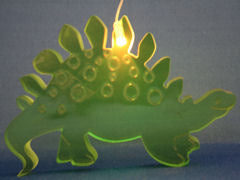 Stegosaurus LED Hanging Light