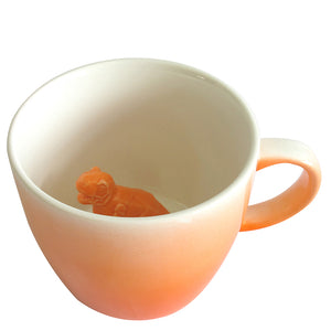 Dinosaur T-rex Cup - Orange