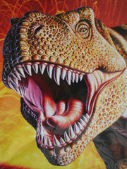 Roaring T-rex Fine ART PRINT