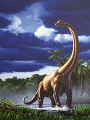 Brachiosaurus Fine ART PRINT