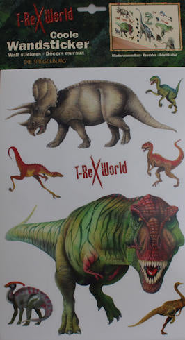 Dinosaur Wall Stickers - Reuseable