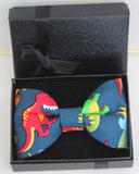 Dinosaur Clip On  Bow Tie - ADULT