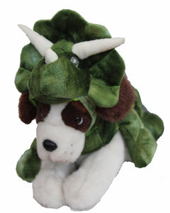 Dog Halloween Costume - Triceratops Dinosaur