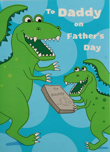 FATHER'S DAY - Dinosaur Card