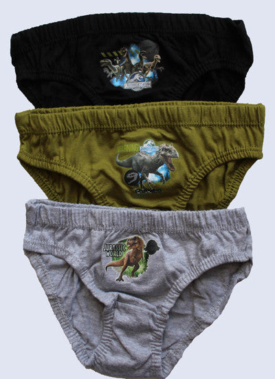 Jurassic World Boys' Underwear Multipacks, Brief8pk, 8 
