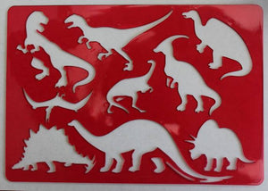 Dinosaur Stencil Set